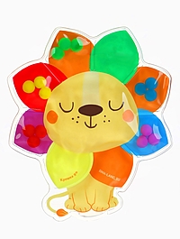 Развивающий сортер - сквиш для малышей «Лев», в пакете Крошка Я