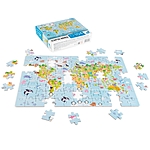 Пазл Карта мира 104 элемента RI1003C