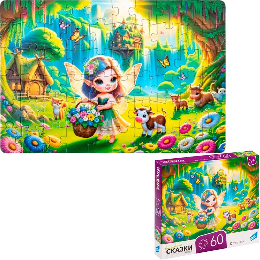 Пазл Сказки 60 элементов RI6007C