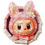 Пазл фигурный Милашка ЛабуЭльф деревянный 68 элементов