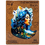 Пазл фигурный Гармония деревянный 93 элемента P-043