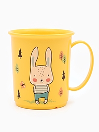 Кружка детская с декором 180 мл., жёлтая