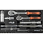 Набор головок торцевых и вставок АвтоDело 39884 94 предмета