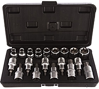 Набор головок Torx АвтоDело 39840 19 предметов кейс