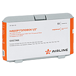 Набор головок торцевых Airline AT-BS-33 19 предметов вставки