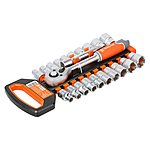 Набор головок торцевых Airline ATAO083 22 предмета трещотка