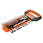 Набор головок торцевых Airline ATAP054 22 предмета трещотка