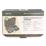 Набор головок торцевых Дело Техники 600735 35 предметов