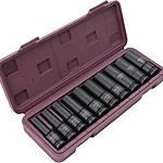 Набор головок  ударных Thorvik S23S2110S 10 предметов