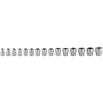 Набор инструмента АвтоDело 39993 1/2" 3/8" 193 предмета