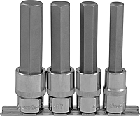 Набор насадок торцевых Ombra 921204 4 предмета