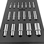 Набор головок торцевых Ombra OMT18STE 18 предметов