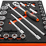 Набор головок торцевых Ombra OMT26STE 26 предметов