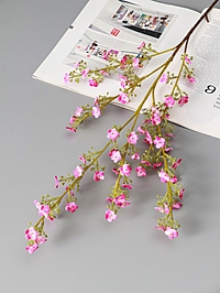 Цветы искусственные «Вероника Георгия», h=92 см, розовые