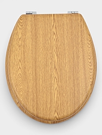 Сиденье для унитаза, 45×36×5 см, натуральное дерево