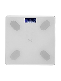 Весы напольные LVE-030, диагностические, до180 кг, от аккумулятора, стекло, белые