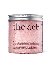 Детокс-скраб и соль для ванн The Act грейпфрут, расслабляющий, 310 мл
