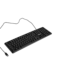 Клавиатура Defender Element HB-520, проводная, мембранная, 107 клавиш, USB, черная
