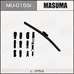 Щетка стеклоочистителя Masuma MU-015Si 375 мм бескаркасная