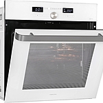 Духовой шкаф HIBERG VM 6193 W белое стекло