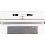 Духовой шкаф HIBERG VM 6193 W белое стекло