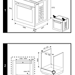 Духовой шкаф Indesit IFE 3634 WH конвекция белый