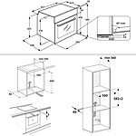 Духовой шкаф Hotpoint FA4S 842 J IX HA нержавеющая сталь/черный