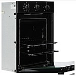 Духовой шкаф De Luxe 4509.10эшв-120 черное стекло