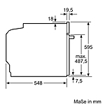 Духовой шкаф Bosch HBG7341B1 черный