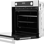 Духовой шкаф Hyundai HEO 6772 WG белый/черный