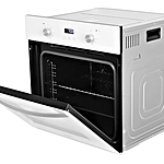 Духовой шкаф Hyundai HEO 6647 WG белый/серебристый