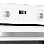 Духовой шкаф Hyundai HEO 6647 WG белый/серебристый