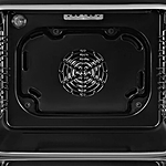 Духовой шкаф Hyundai HEO 6647 WG белый/серебристый