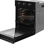 Духовой шкаф Hyundai HEO 45311 BG черный/серебристый