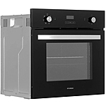 Духовой шкаф Hyundai HEO 6642 BG черный/серебристый