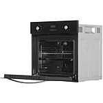 Духовой шкаф Hyundai HEO 6642 BG черный/серебристый