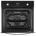 Духовой шкаф Hyundai HEO 6642 BG черный/серебристый