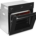 Духовой шкаф Hyundai 6006.03 BG черное стекло