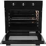 Духовой шкаф Hyundai HEO 66311 BG черный/серебристый