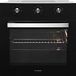 Духовой шкаф Hyundai HEO 66311 BG черный/серебристый