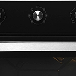 Духовой шкаф Hyundai HEO 66311 BG черный/серебристый