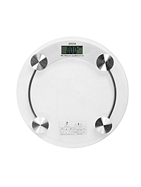 Весы напольные LVE-001, электронные, до 180 кг, 2хААА, стекло, белые