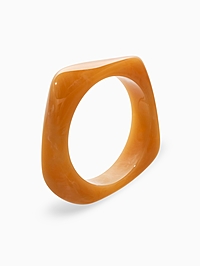 Браслет манжета «Тренд», широкий, акрил, цвет капучино