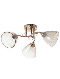 Люстра 13211/3, 3хE27, 40Вт, золото