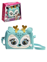 Музыкальная игрушка-сумочка «Оленёнок», звуковые эффекты, глазки моргают