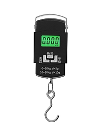 Весы-безмен LV-505, электронный, до 50 кг, точность до 10 г, подсветка, чёрный