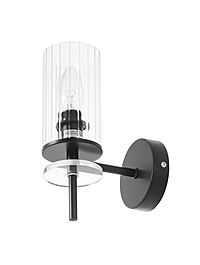 Бра 11014/1w, 1хE14, 40Вт, чёрный