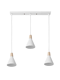 Светильник подвесной 10286/3, 3хE27, 40Вт, белый