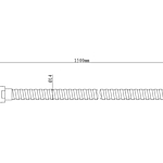 Шланг для душа OLIVE'S F0400 1,5 150 см хром