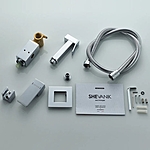 Смеситель гигиенический душ Shevanik S127 хром